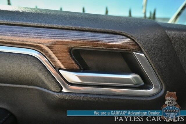 2023 Chevrolet Silverado 1500 LT / 4X4 / Crew Cab / Auto Start / Power & Heated Cloth Seats / Heated Steering Wheel / Seats 6 / Lane Departure Alert / Apple CarPlay & Android Auto / Back Up Camera / Bed Liner / Tow Pkg / 1-Owner Anchorage AK