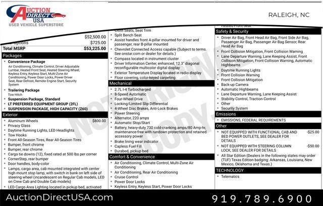 2023 Chevrolet Silverado 1500 LT Raleigh NC