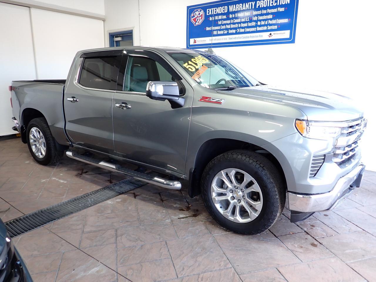 2023 Chevrolet Silverado 1500 LTZ 4WD CREW CAB Z71 LEATHER SUNROOF 5.8 BOX