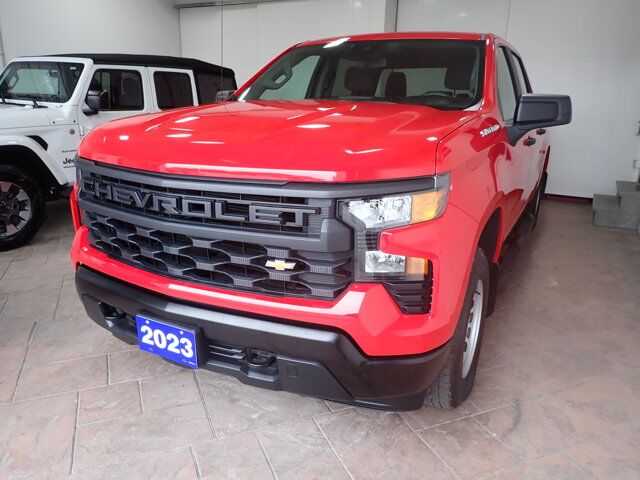 2023 Chevrolet Silverado 1500 Work Truck 4WD CREW CAB Listowel ON