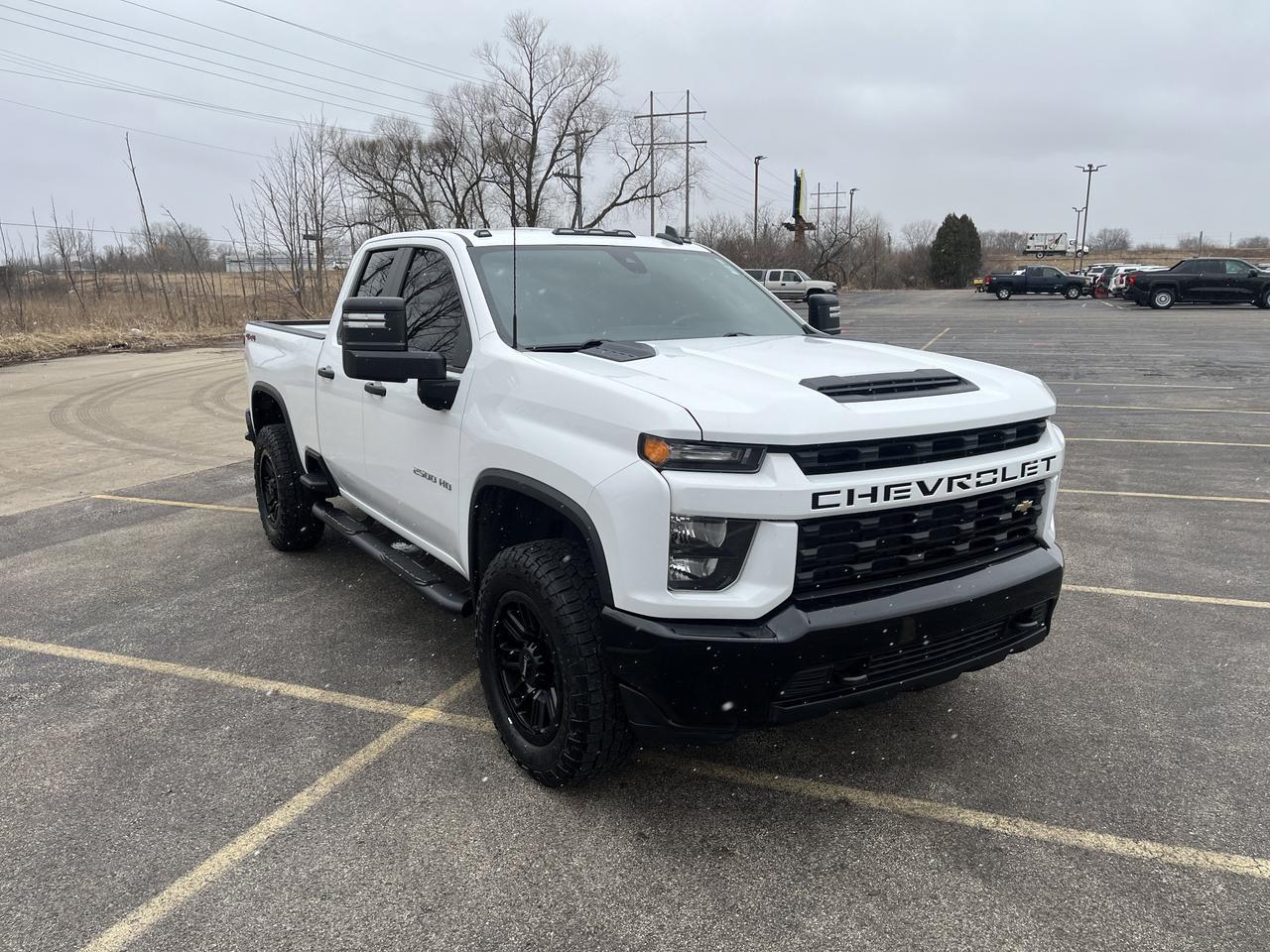 2023 Chevrolet Silverado 2500HD 2500HD Custom Double Cab 4WD Conv SafetyConf SnowPlowPrepPkgs w/LED-MarkerLamps RemoteStart Saukville WI