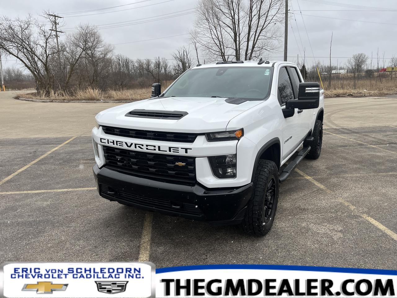 2023 Chevrolet Silverado 2500HD 2500HD Custom Double Cab 4WD Conv SafetyConf SnowPlowPrepPkgs w/LED-MarkerLamps RemoteStart