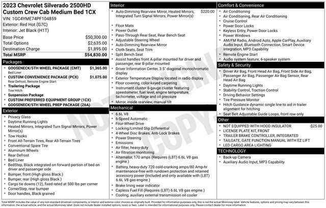 2023 Chevrolet Silverado 2500HD Custom Raleigh NC