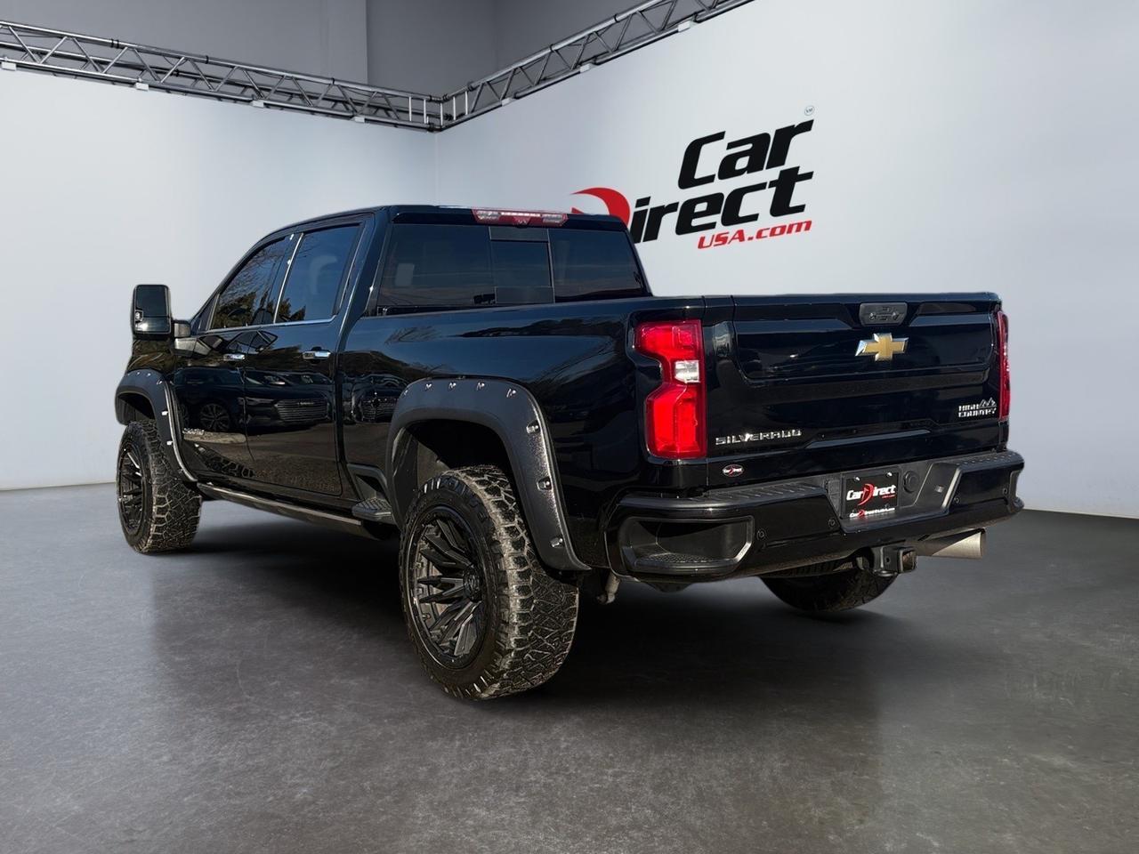 2023 Chevrolet Silverado 2500HD High Country DURAMAX DIESEL, LIFTED, CUSTOM FUEL WHEELS, POWER RUNNING BOARDS, FENDER FLARES, GOOSENECK/5TH WHEEL TOW PACKAGE, LANE CHANGE ALERT, HEADS-UP DISPLAY, SUNROOF, HEATED & COOLING SEATS, APPLE CARPLAY/ANDROID AUTO, POWER TAILGATE, ONLY 1 OW Virginia Beach VA