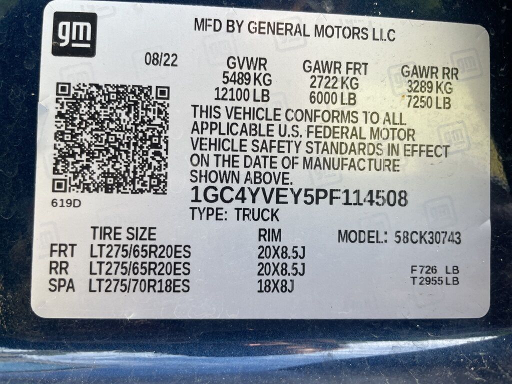 2023 Chevrolet Silverado 3500HD 4x4 Crew Cab High Country SRW Minocqua WI