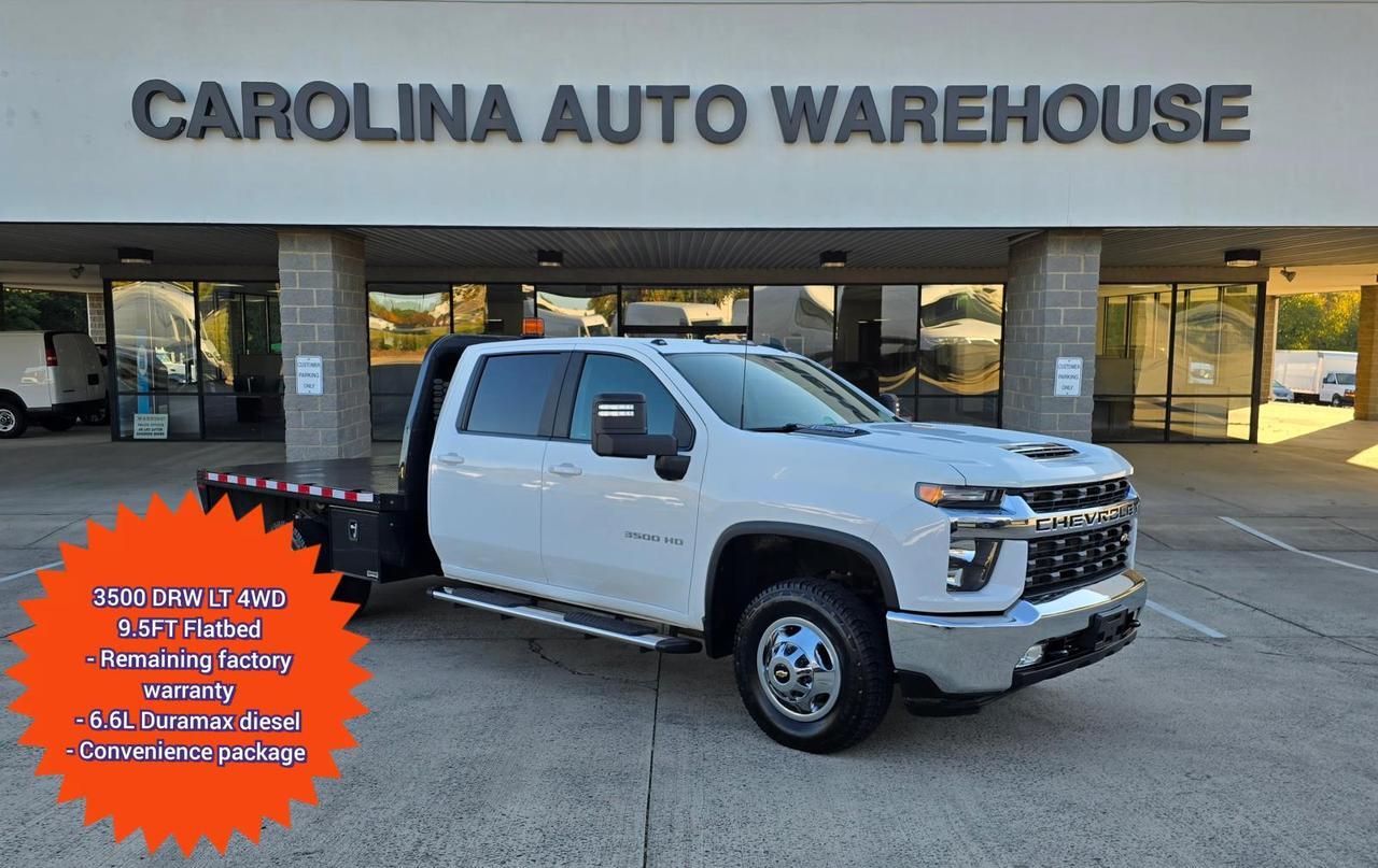 2023 Chevrolet Silverado 3500HD CC LT 4WD Crew Cab 9.5FT Flatbed W/6.6L Duramax and Convenience Package Concord NC