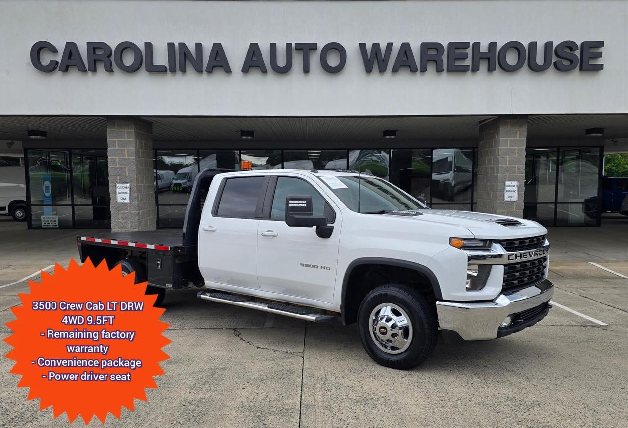 2023 Chevrolet Silverado 3500HD CC LT 4WD Crew Cab 9.5FT Flatbed W/6.6L Duramax and Convenience Package Concord NC