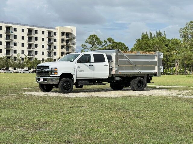 2023 Chevrolet Silverado 5500 HD Crew Cab 12&apos; BABCO Aluminum Trash Dump Truck Homestead FL