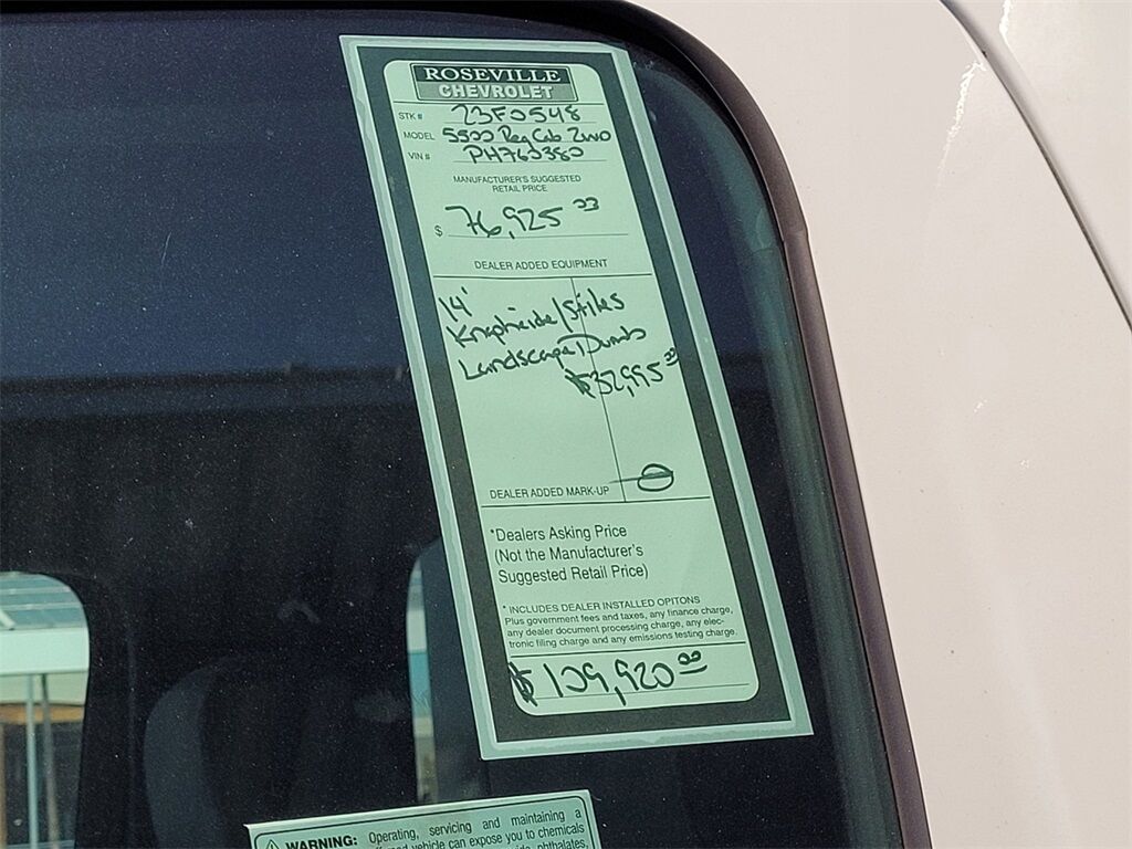 2023 Chevrolet Silverado 5500HD Roseville CA