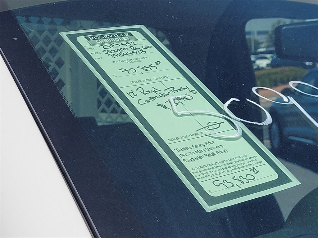 2023 Chevrolet Silverado 5500HD 1WT Roseville CA