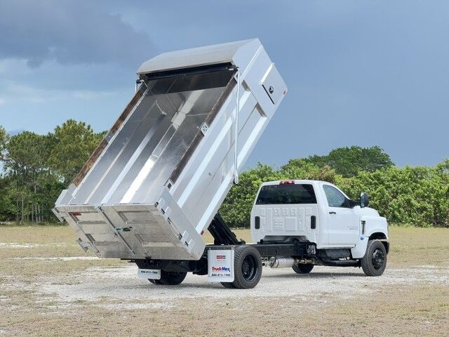 2023 Chevrolet Silverado 6500 HD - BLOWOUT SALE - 14' BABCO Aluminum Landscape Dump Truck