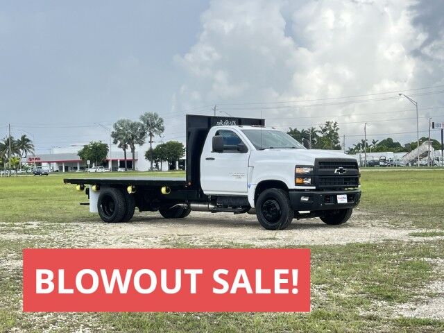 2023 Chevrolet Silverado 6500 HD - BLOWOUT SALE - 14' Steel Flatbed Truck