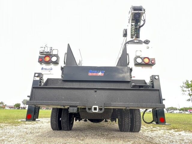 2023 Chevrolet Silverado 6500 HD 4x4 Utility Service Truck with Stellar Telescopic Crane 7630 Homestead FL