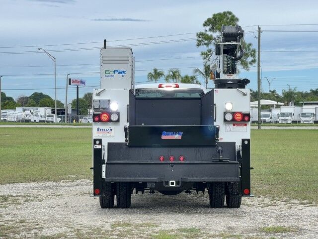 2023 Chevrolet Silverado 6500 HD 4x4 Utility Service Truck with Stellar Telescopic Crane 7630 Homestead FL