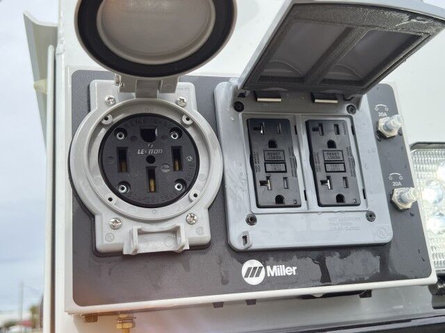 2023 Chevrolet Silverado 6500 HD 4x4 Utility Service Truck with Stellar Telescopic Crane 7630 Homestead FL