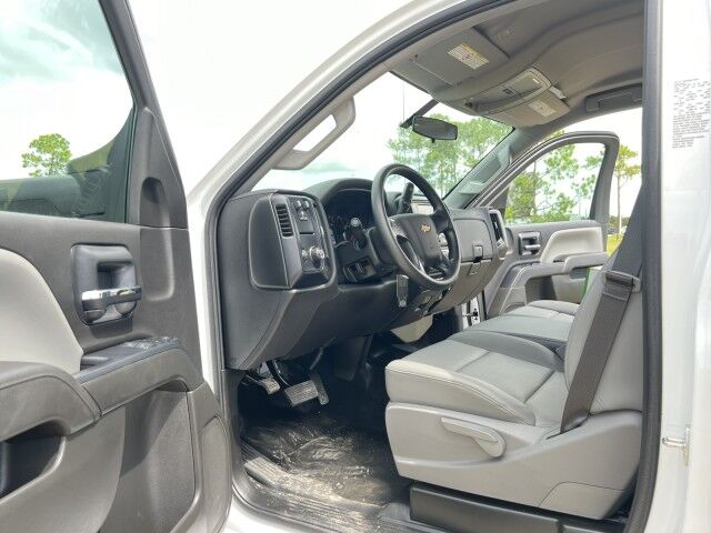 2023 Chevrolet Silverado 6500 HD Steel Flatbed Truck with FASSI F85 Active Knuckle Boom Crane Miami FL