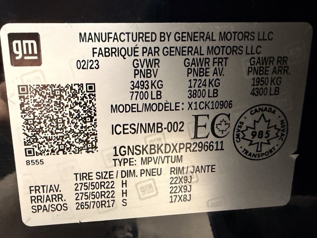 2023 Chevrolet Suburban LS 4WD Minocqua WI