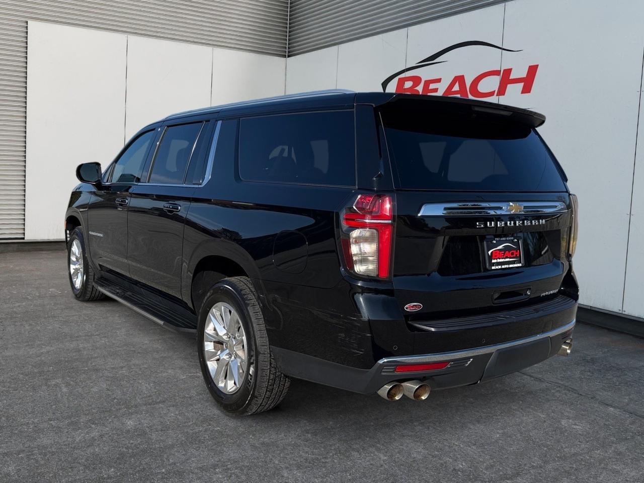 2023 Chevrolet Suburban Premier, APPLE CARPLAY/ANDROID AUTO, HEATED/VENTILATED SEATS, HEATED 2ND ROW, POWERED 3RD ROW, BOSE SPEAKERS, WIFI, LANE KEEP ASSIST, BACKUP CAMERA, CLEAN CARFAX, ONLY 1 OWNER, THIS SUV IS PERFECT FOR THE WHOLE FAMILY! Norfolk VA