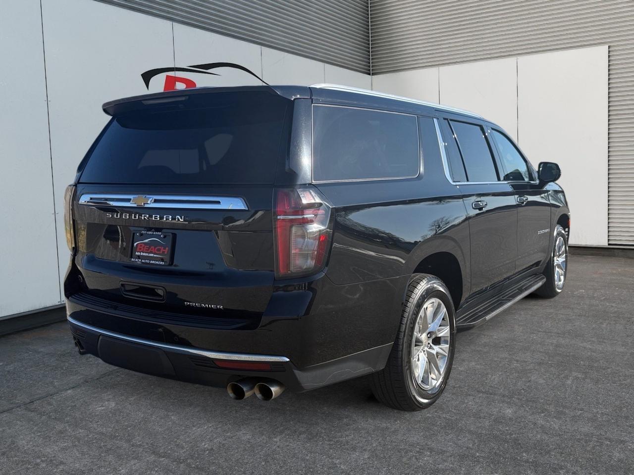 2023 Chevrolet Suburban Premier, APPLE CARPLAY/ANDROID AUTO, HEATED/VENTILATED SEATS, HEATED 2ND ROW, POWERED 3RD ROW, BOSE SPEAKERS, WIFI, LANE KEEP ASSIST, BACKUP CAMERA, CLEAN CARFAX, ONLY 1 OWNER, THIS SUV IS PERFECT FOR THE WHOLE FAMILY! Norfolk VA