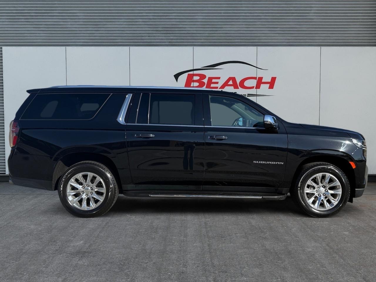 2023 Chevrolet Suburban Premier, APPLE CARPLAY/ANDROID AUTO, HEATED/VENTILATED SEATS, HEATED 2ND ROW, POWERED 3RD ROW, BOSE SPEAKERS, WIFI, LANE KEEP ASSIST, BACKUP CAMERA, CLEAN CARFAX, ONLY 1 OWNER, THIS SUV IS PERFECT FOR THE WHOLE FAMILY! Norfolk VA