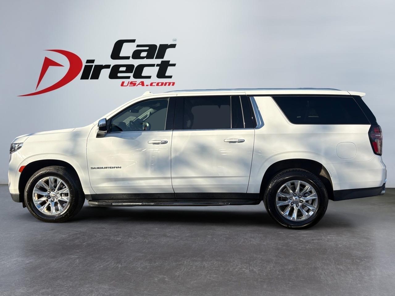 2023 Chevrolet Suburban Premier, LANE KEEP ASSIST, FORWARD COLLISION ALERT, BLIND SPOT MONITORING, POWER LIFTGATE, POWER 3RD ROW SEATS, CAPTAINS CHAIRS, RUNNING BOARDS, APPLE CARPLAY/ANDROID AUTO, HEATED & COOLING SEATS, ONE OWNER, CLEAN CARFAX, THIS SUBURBAN IS READY TO RI Virginia Beach VA