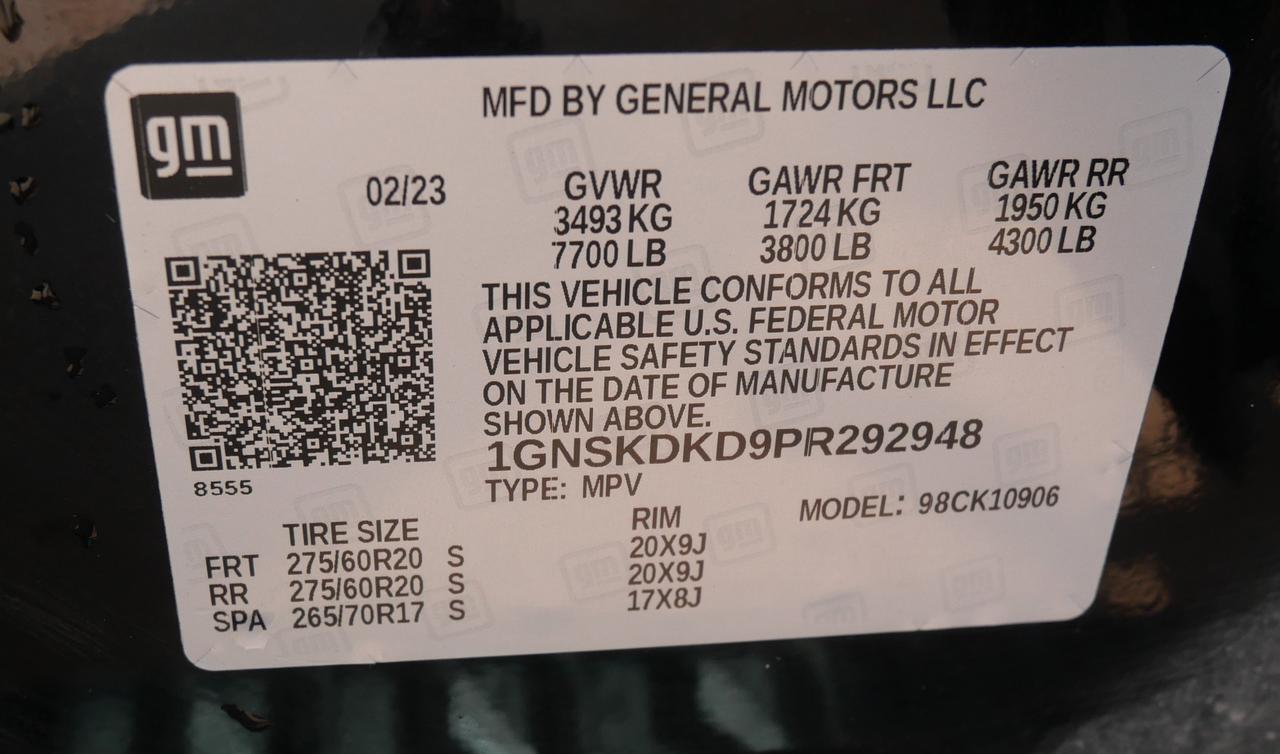 2023 Chevrolet Suburban Z71 San Juan TX