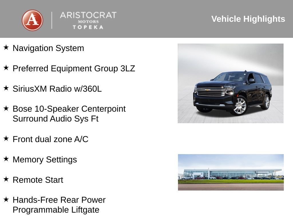 2023 Chevrolet Tahoe High Country San Clemente CA