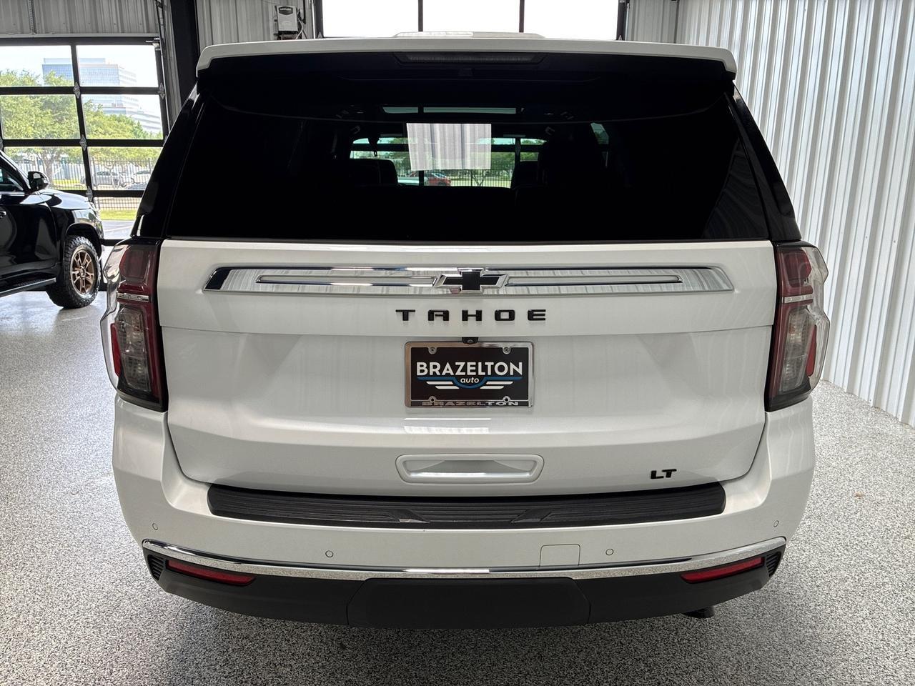2023 Chevrolet Tahoe LT, Signature Pkg (Luxury Pkg, Pano Roof, 20in Wheels), Buckets, Black Out Emblems Houston TX