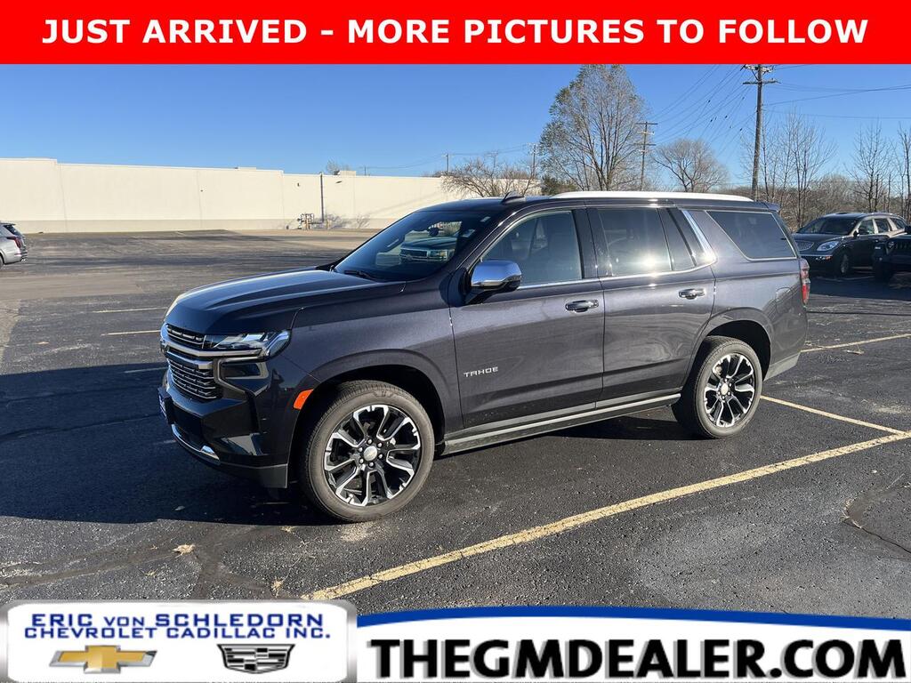 2023 Chevrolet Tahoe Premier 4WD EnhancedDisplay&AlertPkg w/Sunroof PwrRetractAssistSteps RrCamMirror HD-SurroundVision Milwaukee WI