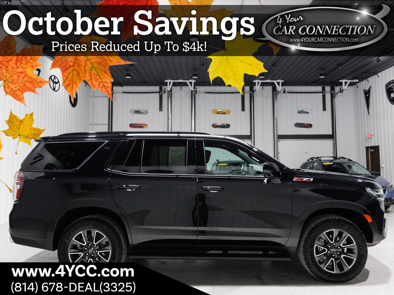 2023 Chevrolet Tahoe Z71 4WD 7-Passenger Cranberry PA