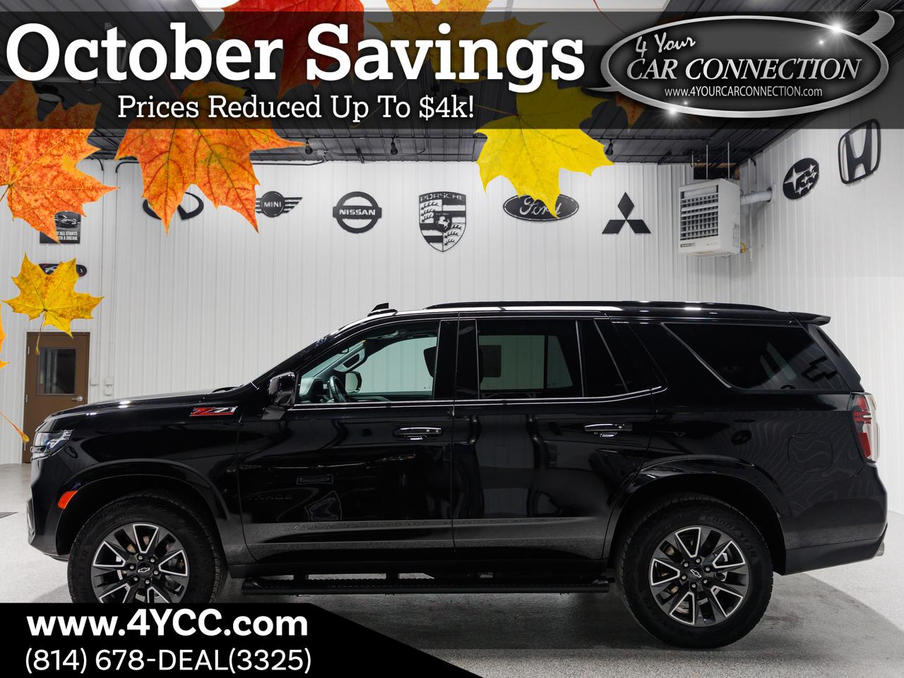 2023 Chevrolet Tahoe Z71 4WD 7-Passenger Cranberry PA