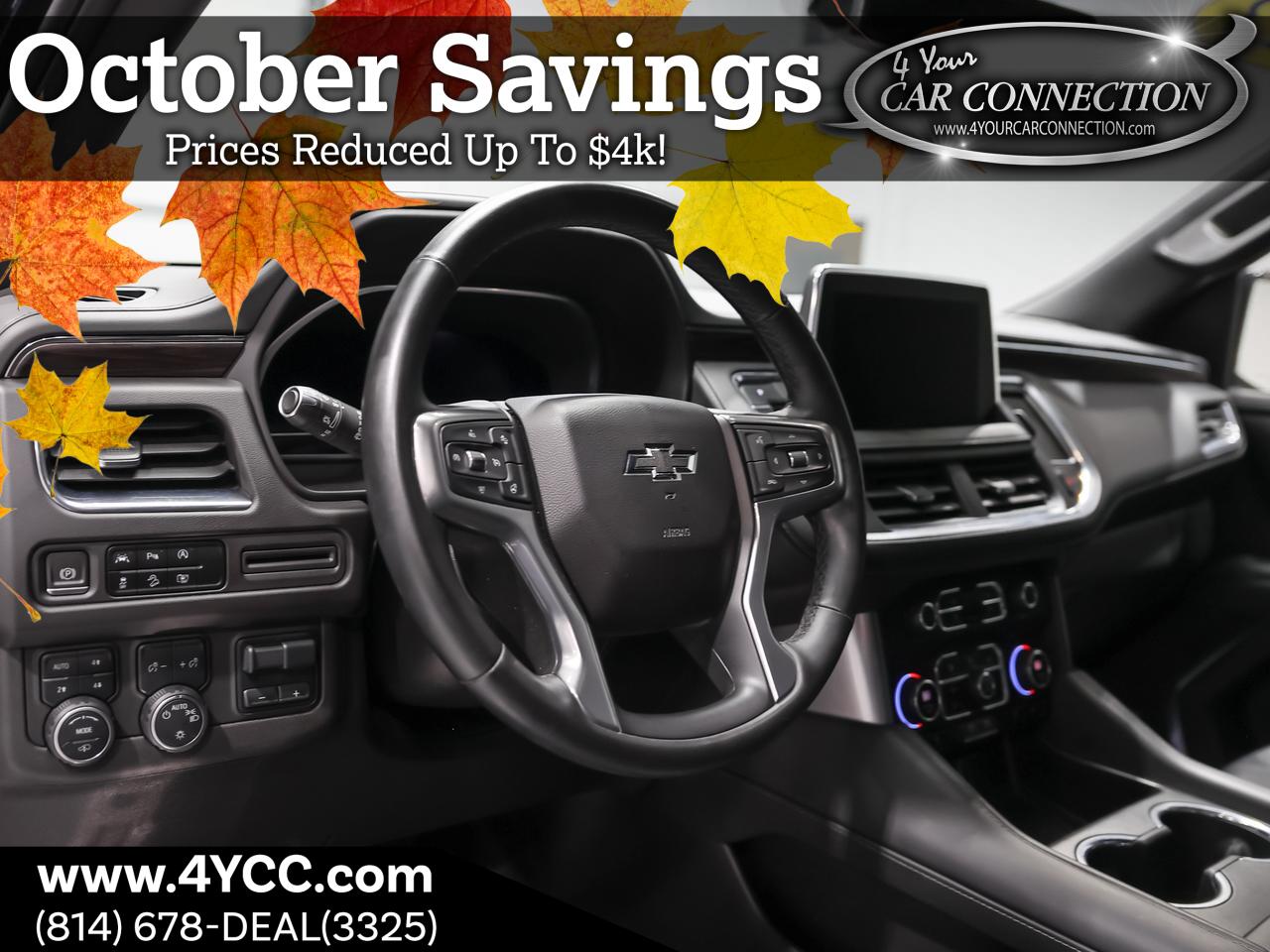 2023 Chevrolet Tahoe Z71 4WD 7-Passenger Cranberry PA
