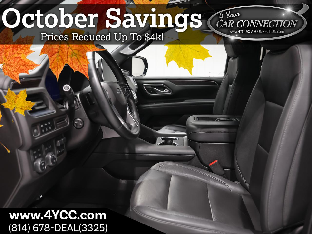 2023 Chevrolet Tahoe Z71 4WD 7-Passenger Cranberry PA
