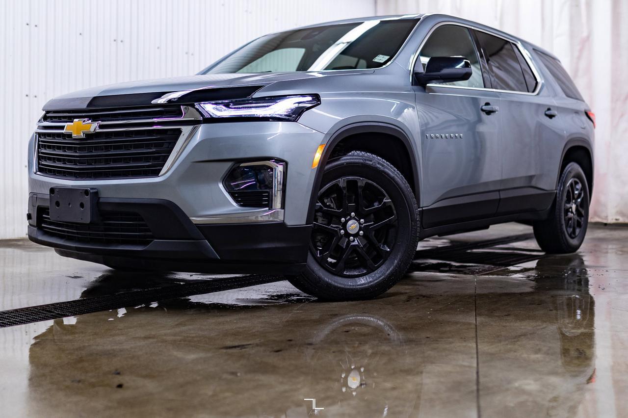 2023 Chevrolet Traverse AWD LS PSeat BCam 8 Passenger Red Deer AB