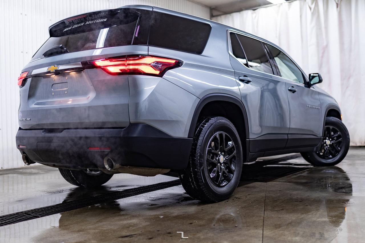 2023 Chevrolet Traverse AWD LS PSeat BCam 8 Passenger Red Deer AB