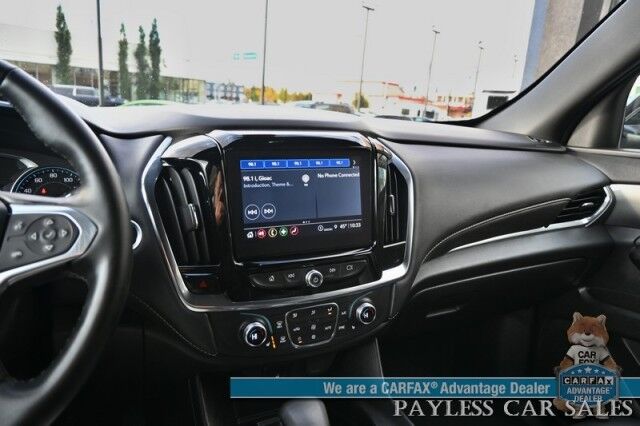 2023 Chevrolet Traverse LT / AWD / Auto Start / Power & Heated Leather Seats / Heated Steering Wheel / Lane Departure & Blind Spot / Rear Captain Chairs / 3rd Row / Apple CarPlay & Android Auto / Back Up Camera / 1-Owner Anchorage AK