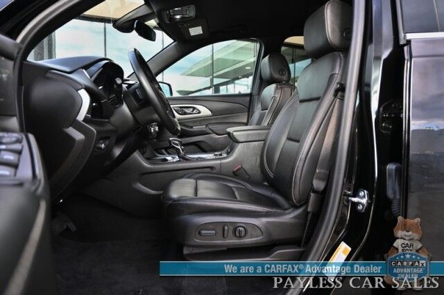 2023 Chevrolet Traverse LT / AWD / Auto Start / Power & Heated Leather Seats / Heated Steering Wheel / Lane Departure & Blind Spot / Rear Captain Chairs / 3rd Row / Apple CarPlay & Android Auto / Back Up Camera / 1-Owner Anchorage AK