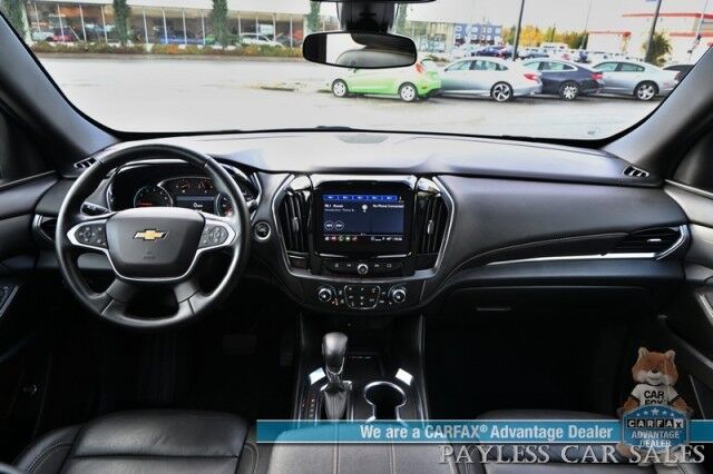 2023 Chevrolet Traverse LT / AWD / Auto Start / Power & Heated Leather Seats / Heated Steering Wheel / Lane Departure & Blind Spot / Rear Captain Chairs / 3rd Row / Apple CarPlay & Android Auto / Back Up Camera / 1-Owner Anchorage AK