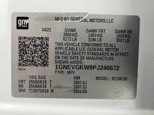 2023 Chevrolet Traverse