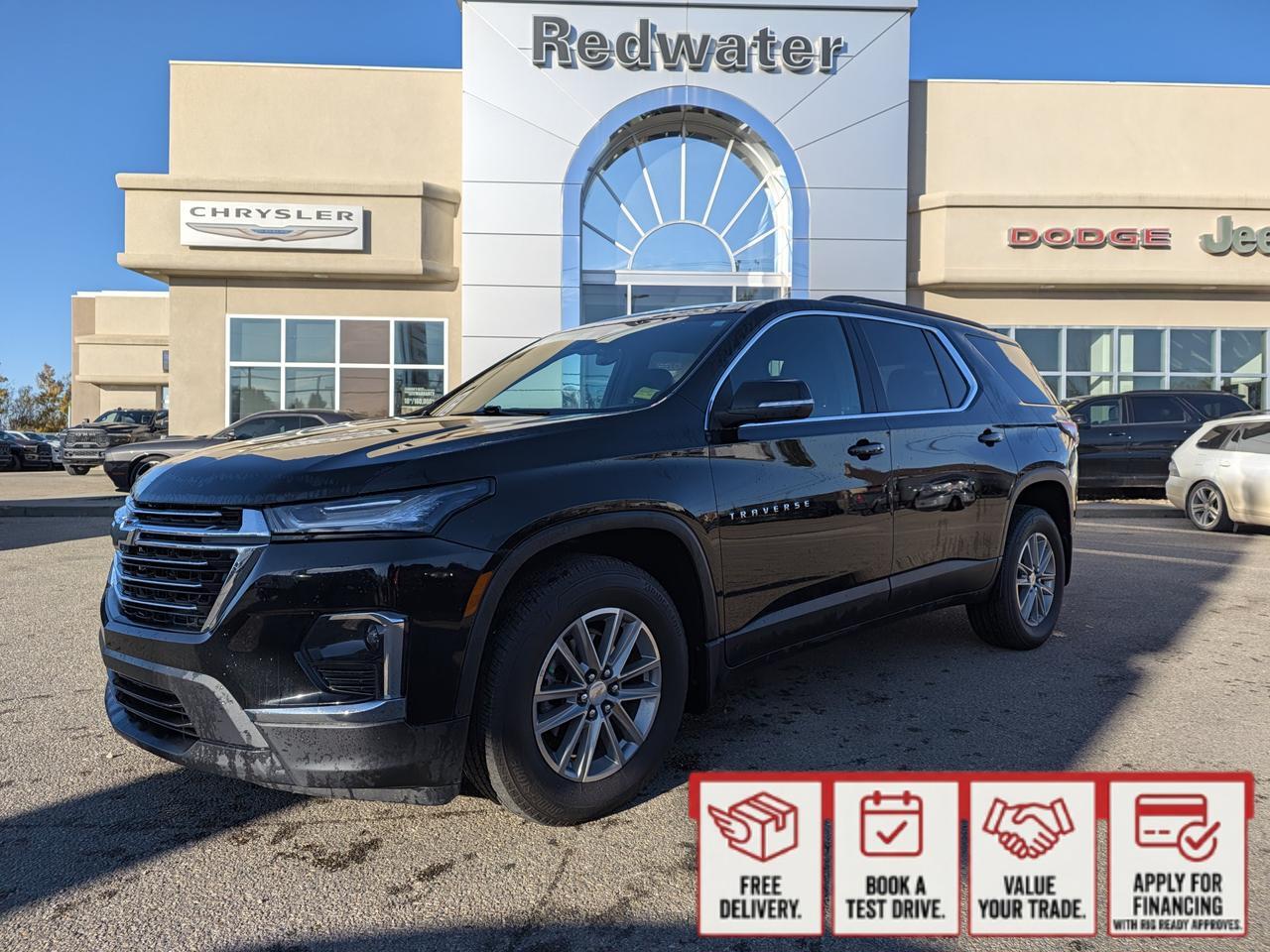 2023 Chevrolet Traverse LT Cloth AWD | Low KMs | V6 | Premium Cloth | Heated Seats | 8IN Touchscreen | Chevrolet Infotainmen