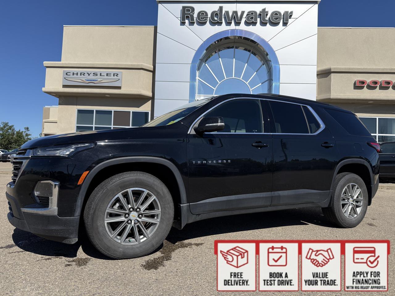 2023 Chevrolet Traverse LT Cloth AWD | Low KMs | V6 | Premium Cloth | Heated Seats | 8IN Touchscreen | Chevrolet Infotainmen