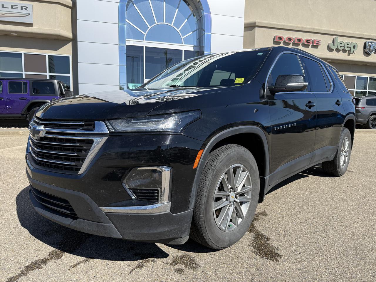 2023 Chevrolet Traverse LT Cloth AWD | Low KMs | V6 | Premium Cloth | Heated Seats | 8IN Touchscreen | Chevrolet Infotainmen Redwater AB