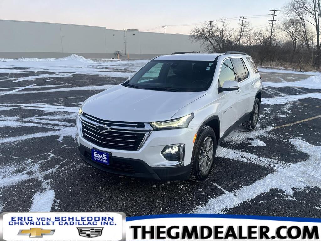 2023 Chevrolet Traverse LT Cloth AWD TraileringEquipment w/BlackBowties HtdSeats RemoteStart 8-WayPwrDrvrSeat Milwaukee WI