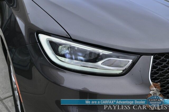2023 Chrysler Pacifica Touring L / Auto Start / Power & Heated Leather Seats / Heated Steering / Adaptive Cruise / Lane Depart & Blind Spot Alert / Apple CarPlay & Android Auto / Back Up Cam / 3rd Row / Seats 7 / Block Heater / 1-Owner Anchorage AK