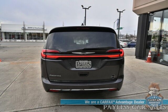 2023 Chrysler Pacifica Touring L / Auto Start / Power & Heated Leather Seats / Heated Steering / Adaptive Cruise / Lane Depart & Blind Spot Alert / Apple CarPlay & Android Auto / Back Up Cam / 3rd Row / Seats 7 / Block Heater / 1-Owner Anchorage AK