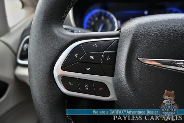 2023 Chrysler Pacifica Touring L / Auto Start / Power & Heated Leather Seats / Heated Steering / Adaptive Cruise / Lane Depart & Blind Spot Alert / Apple CarPlay & Android Auto / Back Up Cam / 3rd Row / Seats 7 / Block Heater / 1-Owner Anchorage AK