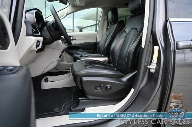 2023 Chrysler Pacifica Touring L / Auto Start / Power & Heated Leather Seats / Heated Steering / Adaptive Cruise / Lane Depart & Blind Spot Alert / Apple CarPlay & Android Auto / Back Up Cam / 3rd Row / Seats 7 / Block Heater / 1-Owner Anchorage AK
