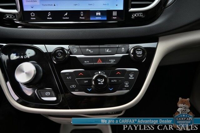 2023 Chrysler Pacifica Touring L / Auto Start / Power & Heated Leather Seats / Heated Steering / Adaptive Cruise / Lane Depart & Blind Spot Alert / Apple CarPlay & Android Auto / Back Up Cam / 3rd Row / Seats 7 / Block Heater / 1-Owner Anchorage AK
