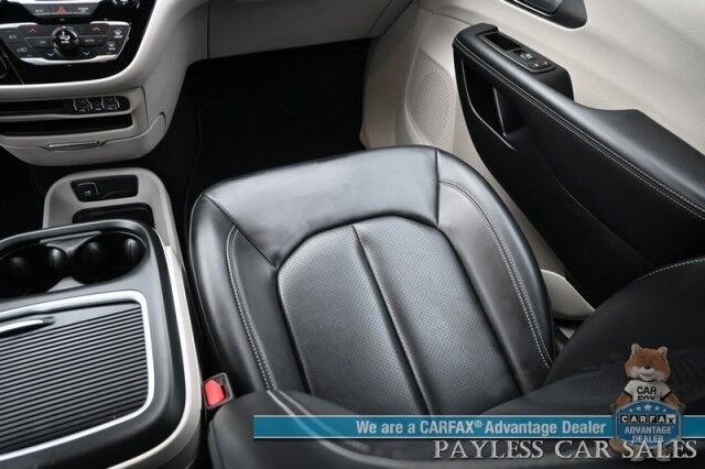 2023 Chrysler Pacifica Touring L / Auto Start / Power & Heated Leather Seats / Heated Steering / Adaptive Cruise / Lane Depart & Blind Spot Alert / Apple CarPlay & Android Auto / Back Up Cam / 3rd Row / Seats 7 / Block Heater / 1-Owner Anchorage AK