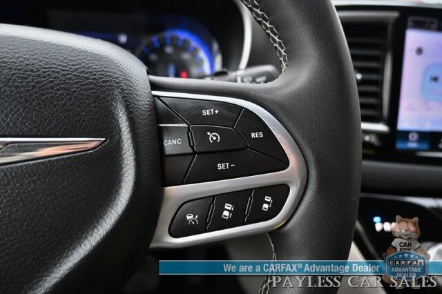 2023 Chrysler Pacifica Touring L / Auto Start / Power & Heated Leather Seats / Heated Steering / Adaptive Cruise / Lane Depart & Blind Spot Alert / Apple CarPlay & Android Auto / Back Up Cam / 3rd Row / Seats 7 / Block Heater / 1-Owner Anchorage AK